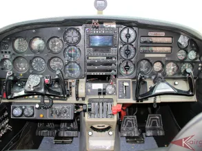 Cessna 337D panel