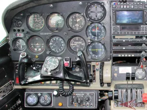 Cessna 337D panel