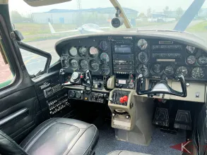 Cessna 337D panel