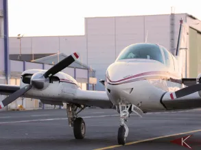 1974 Beechcraft 95-B55 Baron Front