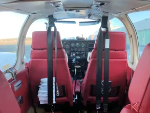 1974 Beechcraft 95-B55 Baron Backview