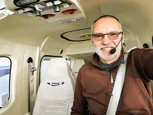 Flying a Tecnam P2006T