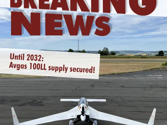 Gute Nachrichten: Avgas 100LL-Versorgung in Europa bis 2032 gesichert